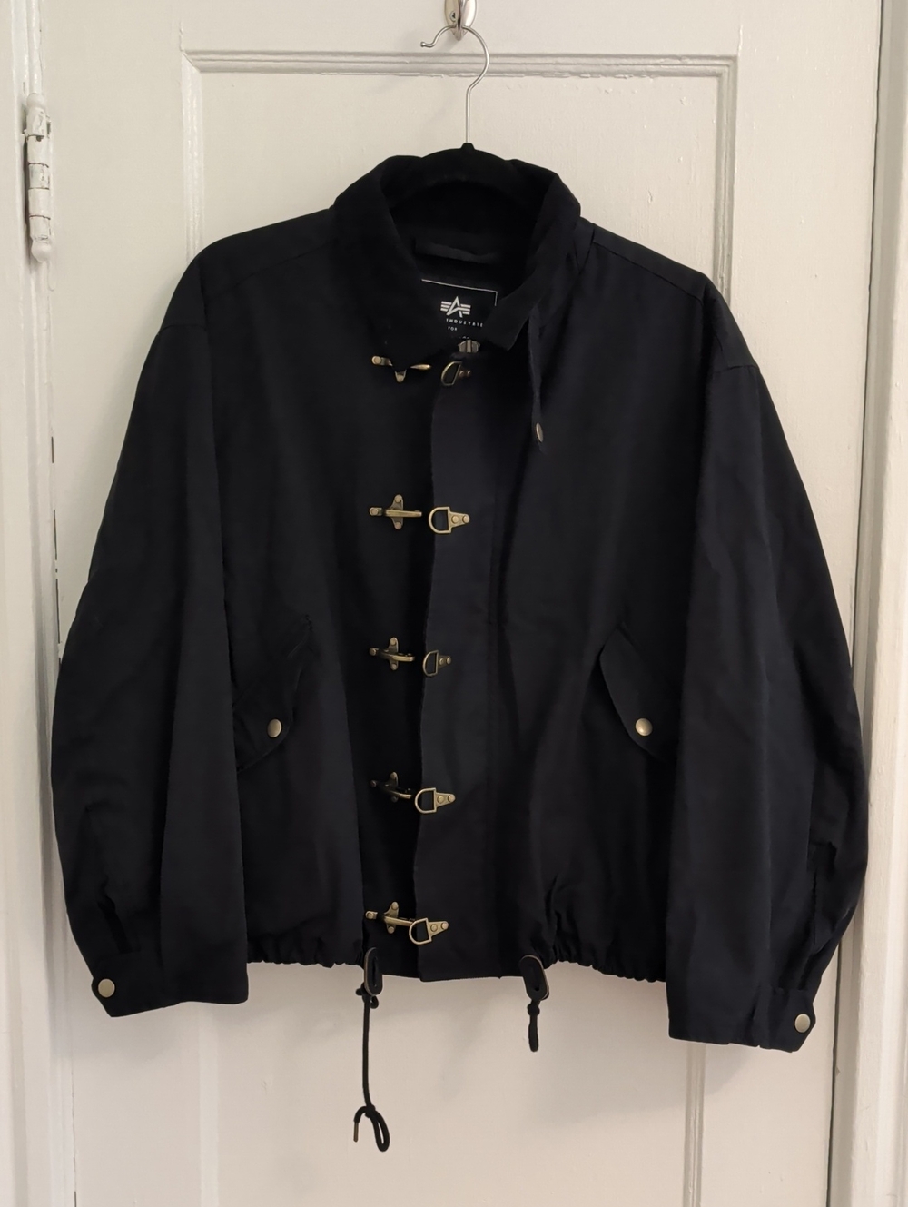 Madewell x Alpha Industries Waxed Cotton Car Coat